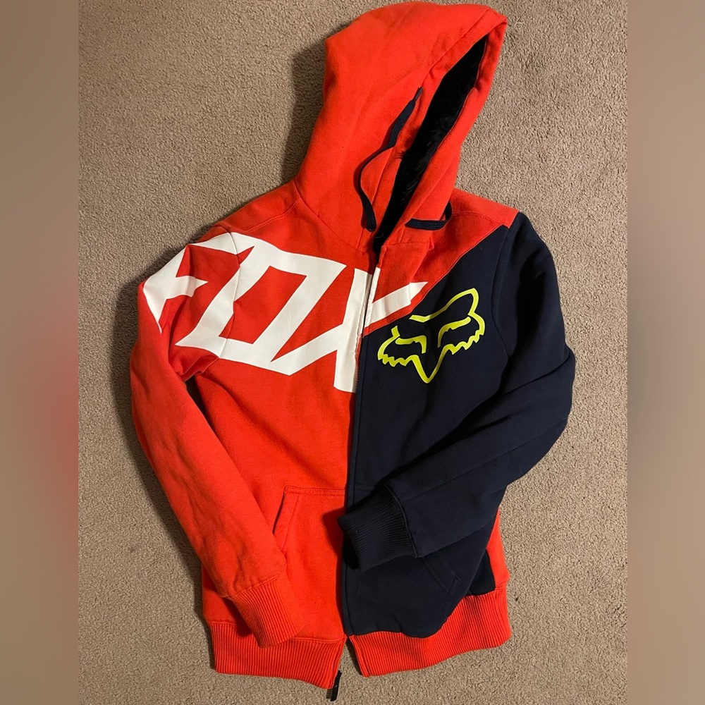 Fox Bold Red and Black Jacket